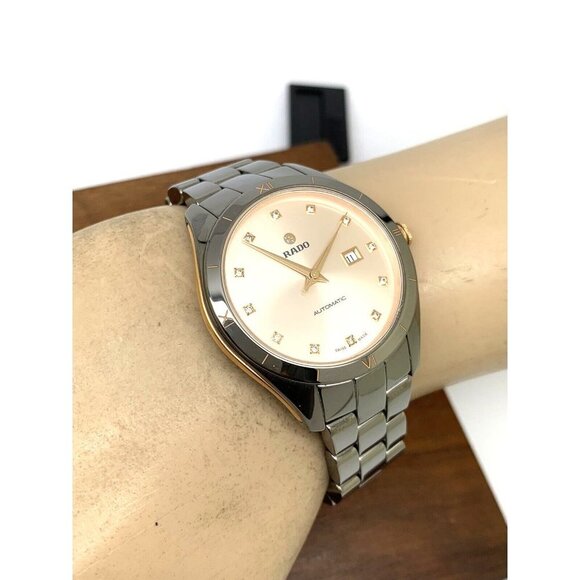 Rado Women's Watch R32043712 Hyperchrome Swiss Automatic Diamond Rose Dial - Picture 6 of 14